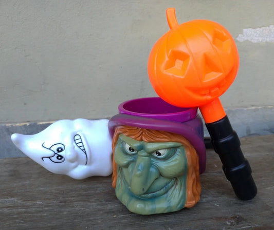 Halloween Decorazioni Vintage Zucca Fantasma Strega