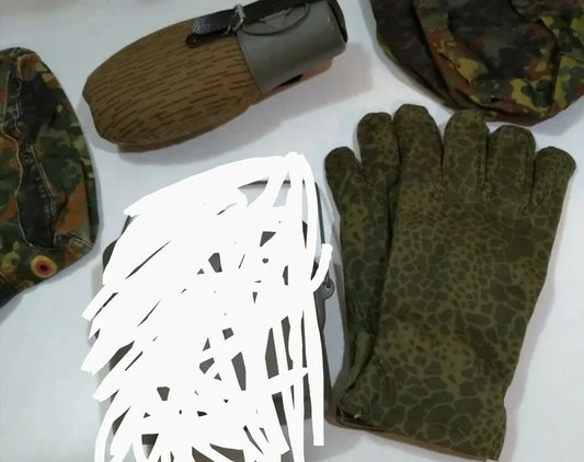 Lotto Militaria Germania Guanti Borraccia Militare