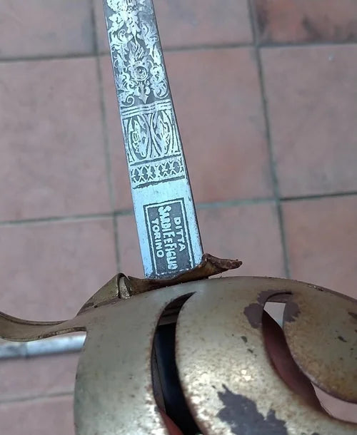 Sciabola da Ufficiale di Cavalleria e Artiglieria Regio Esercito Italiano SARDI TORINO