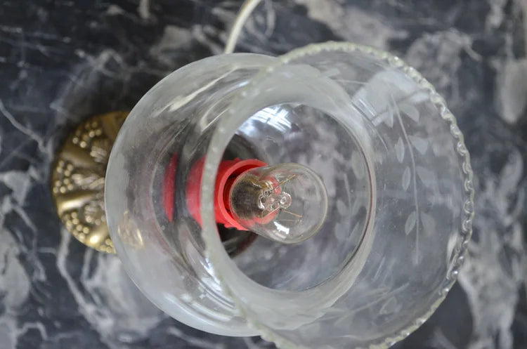 Lampada Vintage stile Art Nouveau Liberty