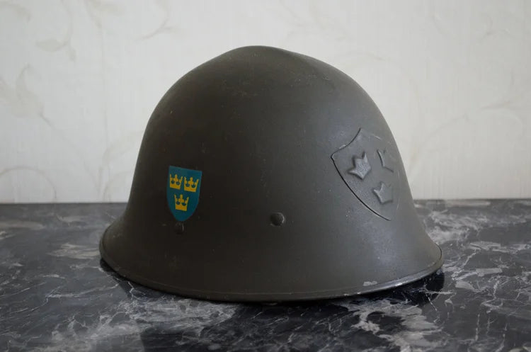 Elmetto Landstorm Svedese M 1921 (Tipo 1918)