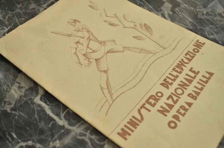 2 Balilla Report Cards Vercelli Borgosesia 1932-1933-1934