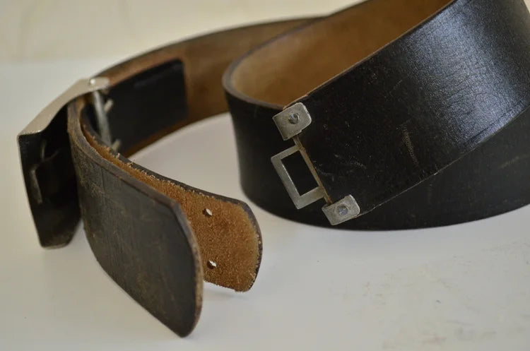 German Army NVA Leather Belt