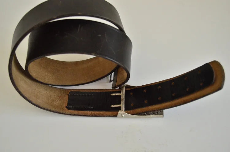 German Army NVA Leather Belt