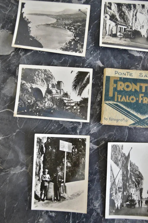 Lotto Foto Confine Italia Francia Anni '30