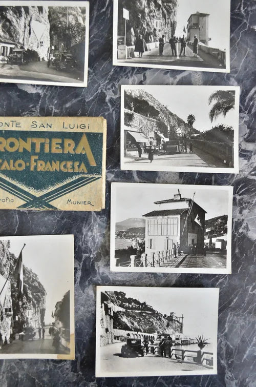 Lotto Foto Confine Italia Francia Anni '30