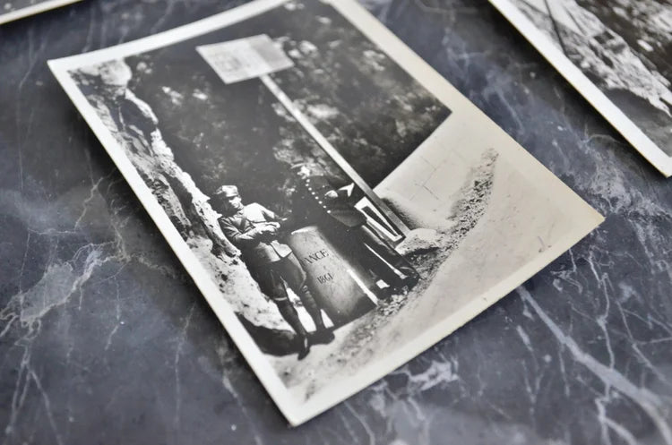 Lotto Foto Confine Italia Francia Anni '30