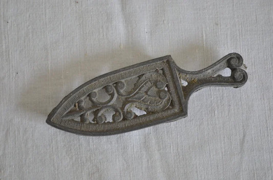 Antico POGGIA FERRO DA STIRO Giocattolo