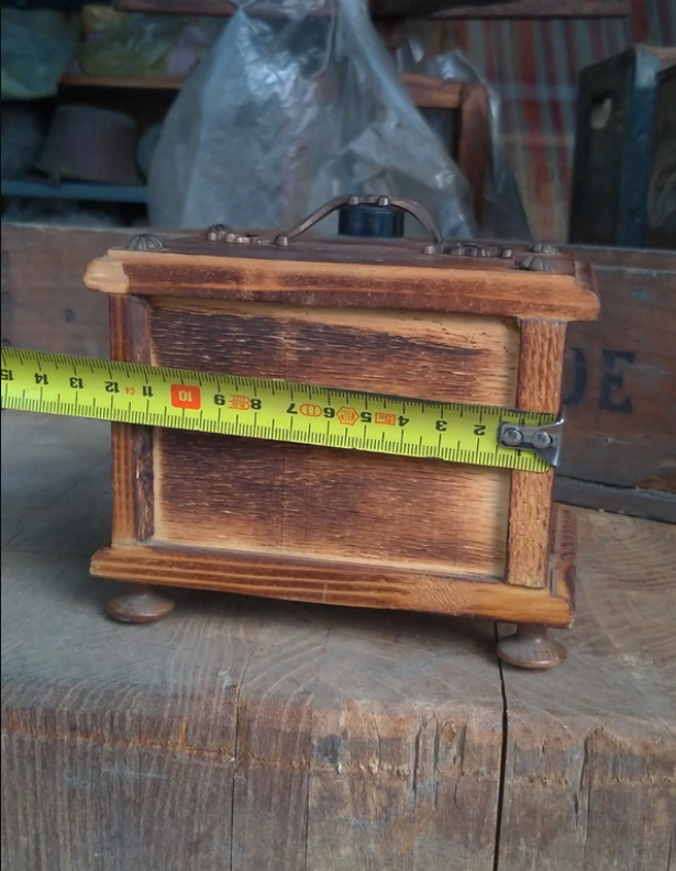 Set Sottobicchieri Vintage in Legno