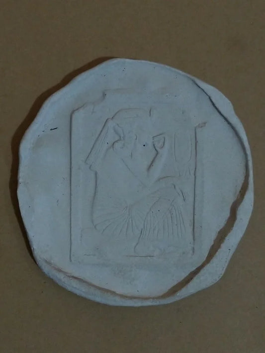 Scultura Vintage Antico Egitto Regina Egizia Mito