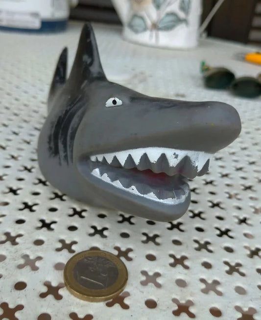 1990s Squalo in Gomma Figure Vintage