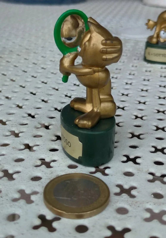 Garfield Il + Vanitoso 1990s Kinder Ferrero Parmalat