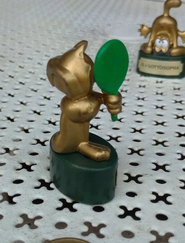 Garfield Il + Vanitoso 1990s Kinder Ferrero Parmalat