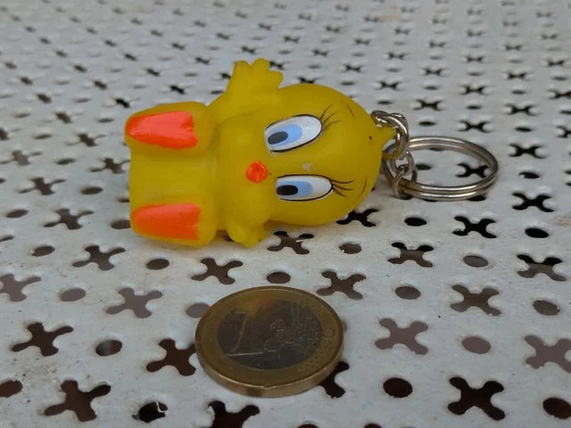 1990s Titti Tweety Looney Tunes Portachiavi