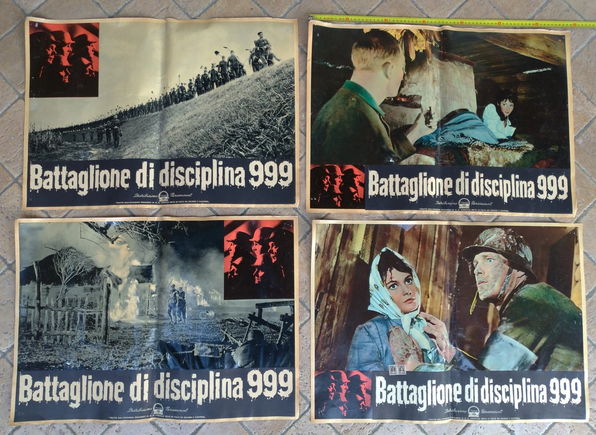Battaglione di Disciplina 999 Paramount Manifesto Cinema Vintage Film Locandina