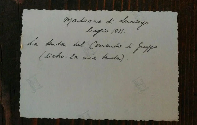 Lotto Madonna di Luciago 1935 WW2 Armeno Novara Regio Esercito Italiano