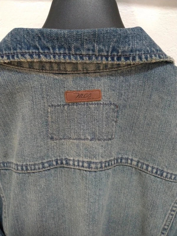 MCS M Giubbotto Jeans Marlboro classics 1987 Medium uomo vintage authentic label