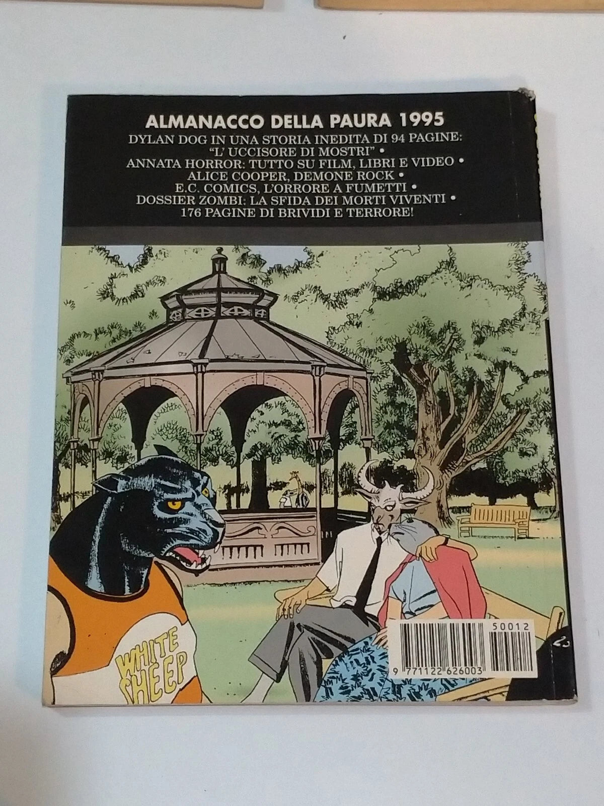 DYLAN DOG Lotto ALMANACCO DELLA PAURA 1994 1995 2004 35 + 53 + 64 Alice Cooper