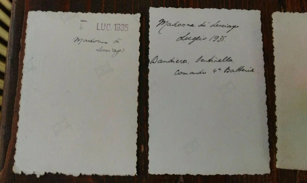 Lotto Madonna di Luciago 1935 WW2 Armeno Novara Regio Esercito Italiano