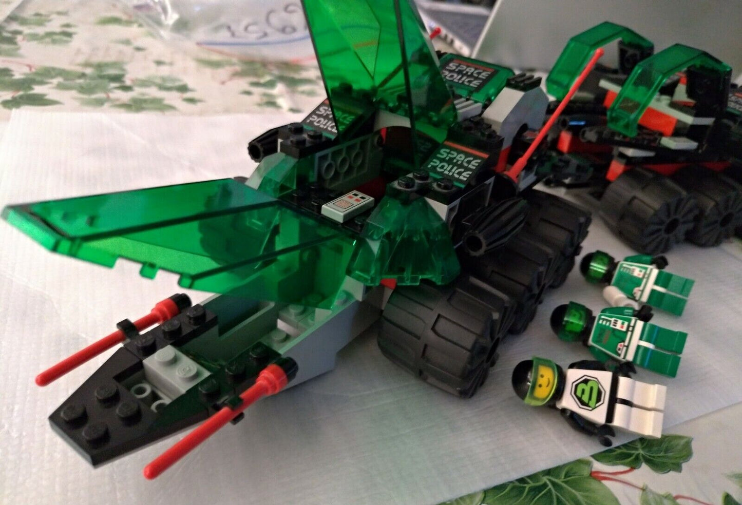 Lego 6957 Solar Snooper 1992 Space Police 100 % Completo