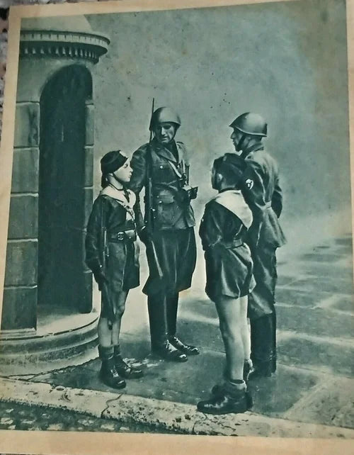 ROME 24 April XVI PALAZZO VENEZIA 1937 BALILLA XVII