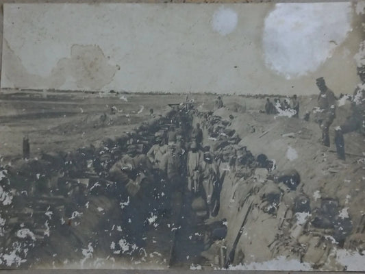Trincea Guerra Italo Turca Libia 1911 Regio Esercito Italiano 34 x 25