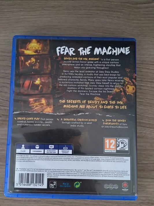 Bendy And The Ink Machine PS4 ITA Raro Ps4