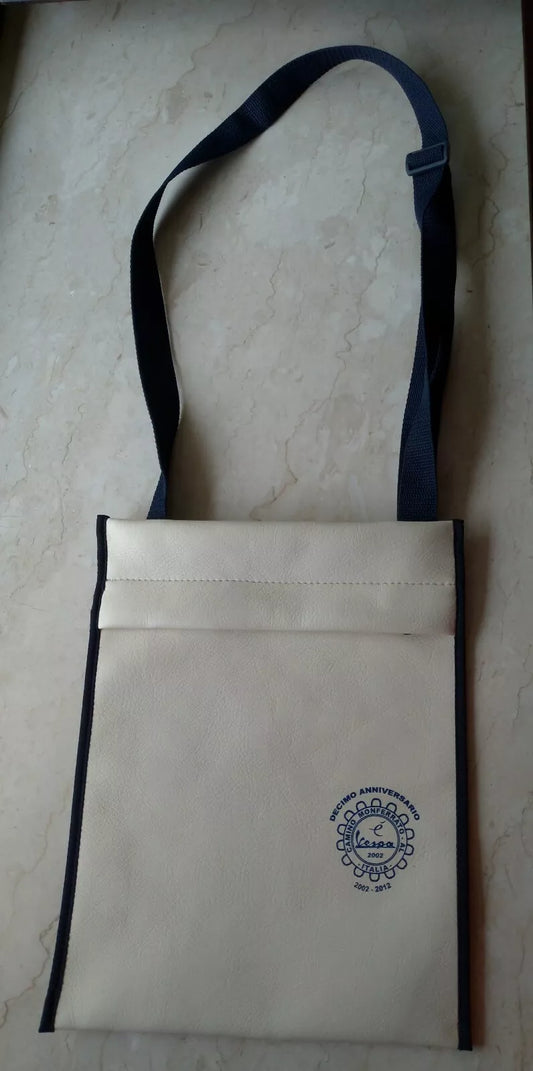 VESPA Borsa Tracolla Simil Eco Pelle Originale Vintage