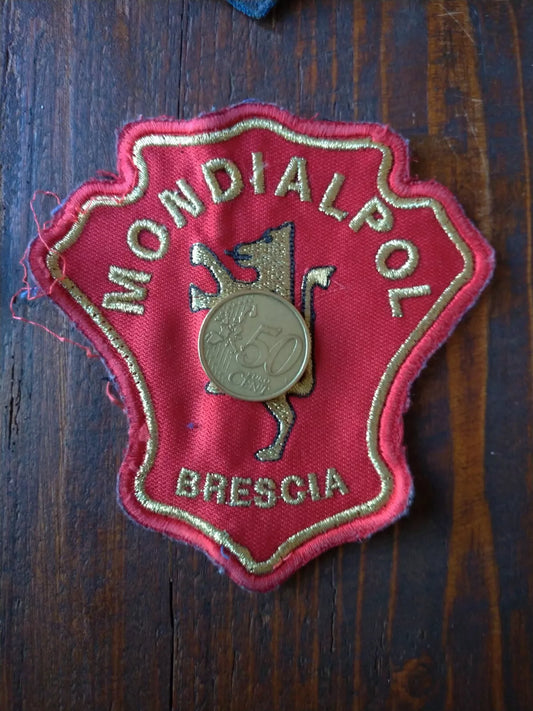 Mondialpol Brescia Mole Antonelliana Distintivo GPG Guardia Giurata Vigilanza