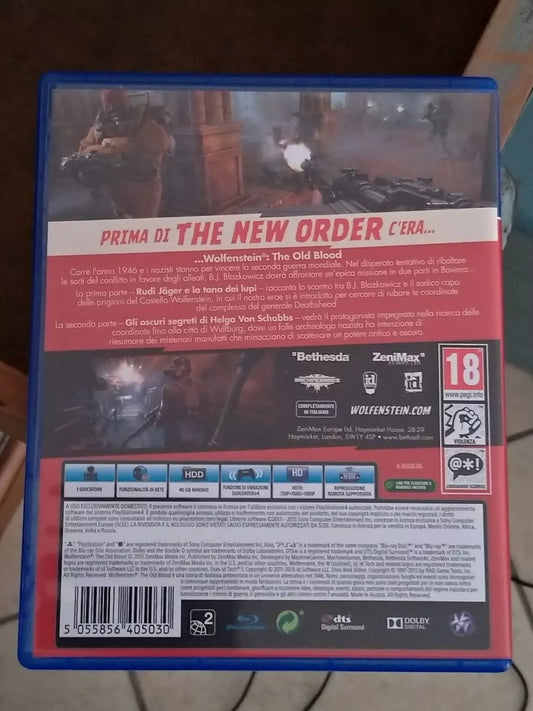 Wolfenstein The Old Blood PS4