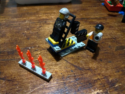 LEGO 1356 Stuntman Catapult Studios Spielberg Action Vintage 2001