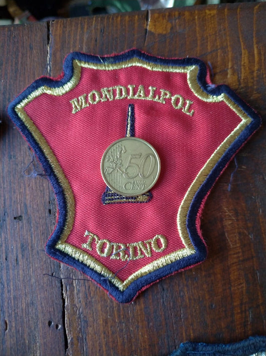 Mondialpol Torino Mole Antonelliana Distintivo GPG Guardia Giurata Vigilanza