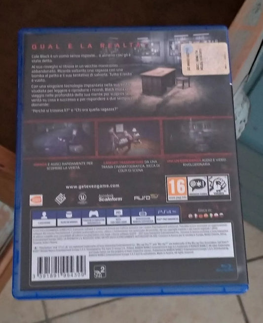 Get Even ITA PS4 Playstation 4 Console videogame Bandai Namco