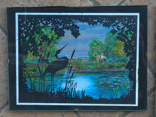 Coppia di quadretti vintage