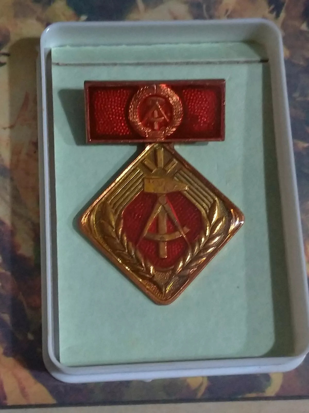 Medaglia Spilla DDR NVA Germania Est