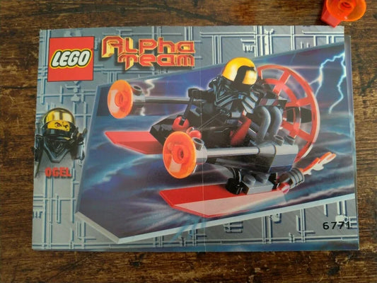 LEGO 6771 Ogel Command Striker COMPLETO Alpha Team