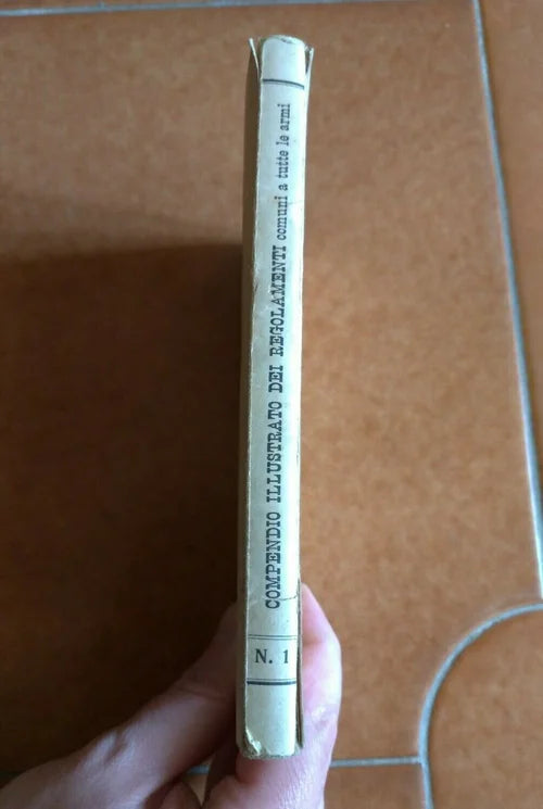 1928 REGIO ESERCITO ITALIANO MANUALE COMPENDIO REGOLAMENTI
