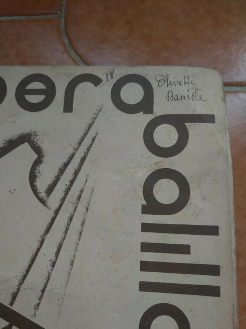 Olivetti Meugliano Vico Canavese Pagella 1935 36