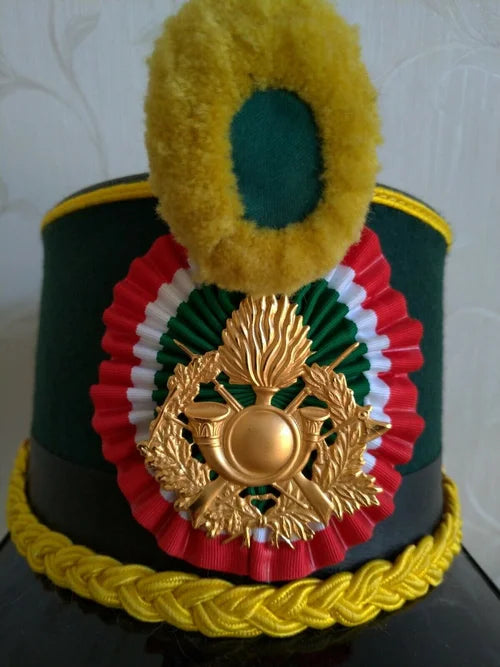 Kepi Grande Uniforme Accademia GUARDIA FINANZA GDF Fiamme Gialle Cappello Kepy