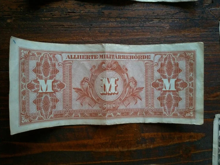 1944 ALLIIERTE MILITÄRBEHÖRDE 50 Mark Banconota