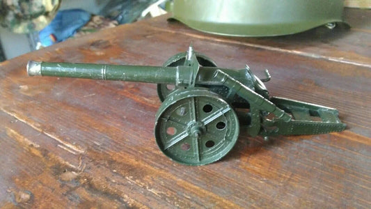 Cannone Giocattolo Metallo Britains Ltd Patent 34218/30 Vintage Toy