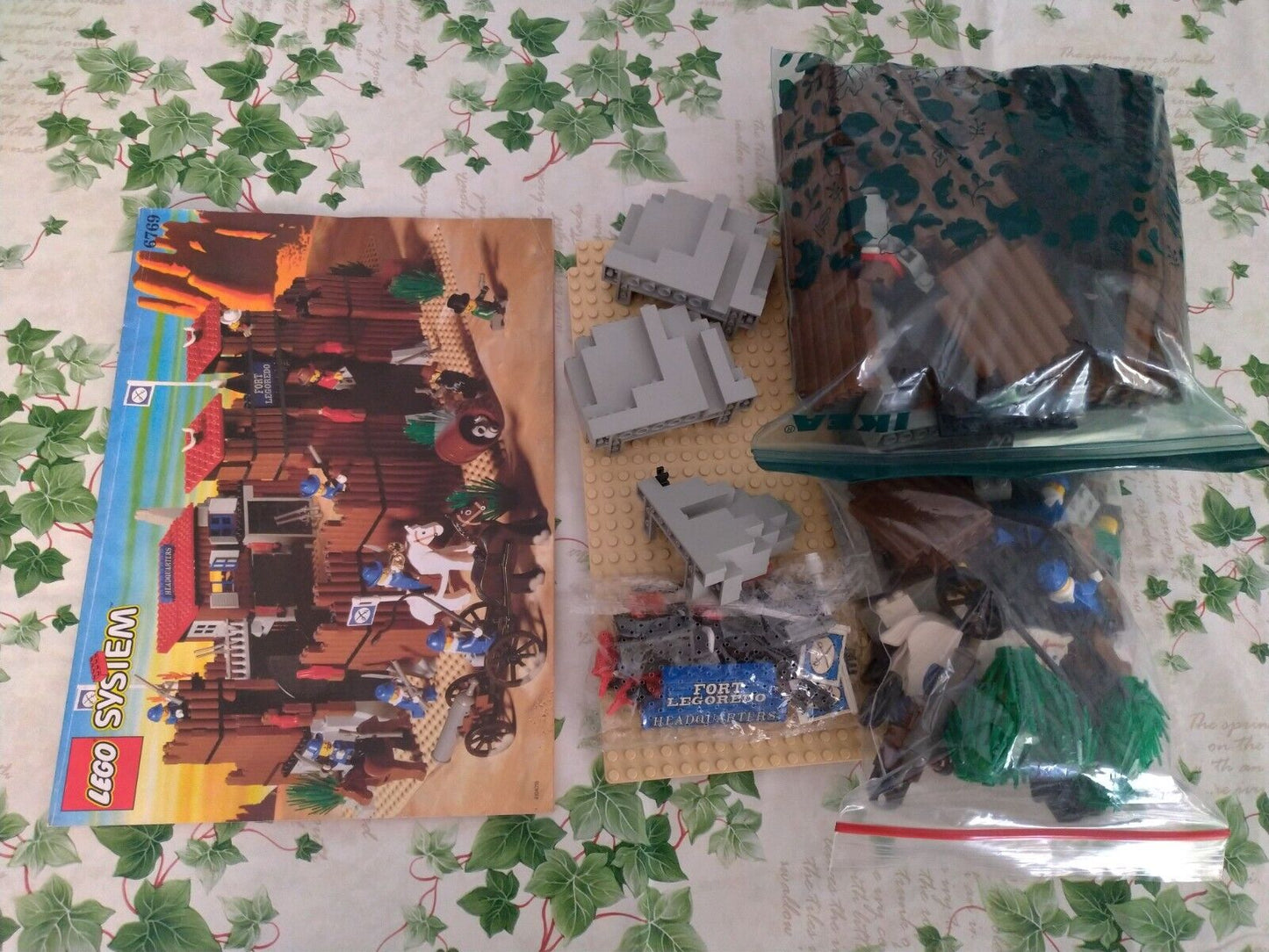 Lego 6769 Fort Legoredo Western 1996 100% Completo System Old Wild West Fortino