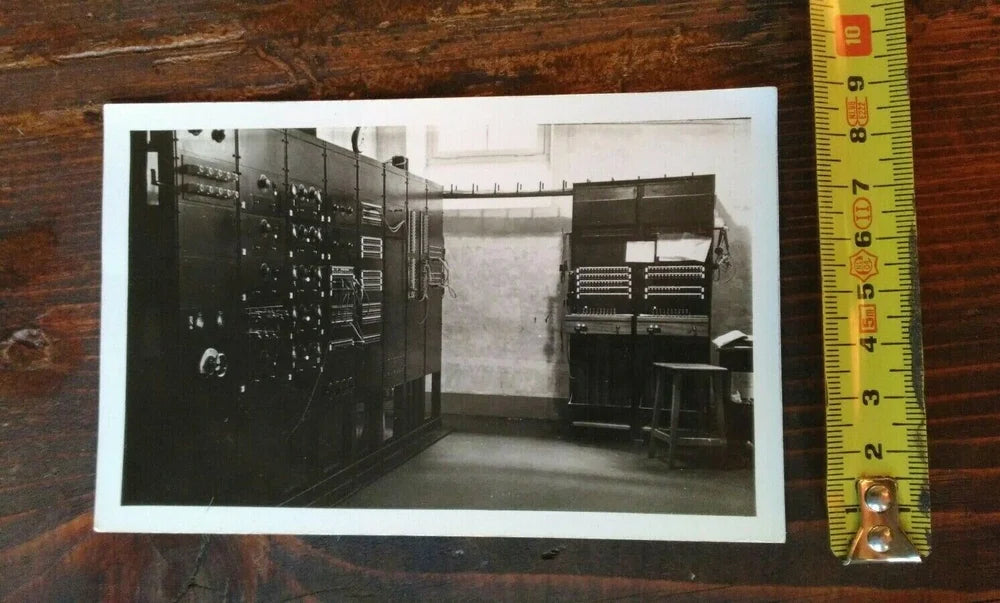 Photo of the Military Radio Transmitter Room