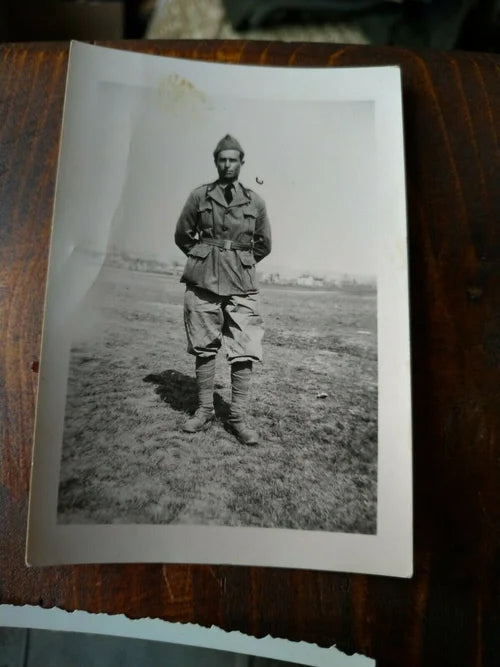 Lotto Foto REGIO ESERCITO ITALIA WW1 1894 WW2 Divisa 34 REI Soldati Truppa 909