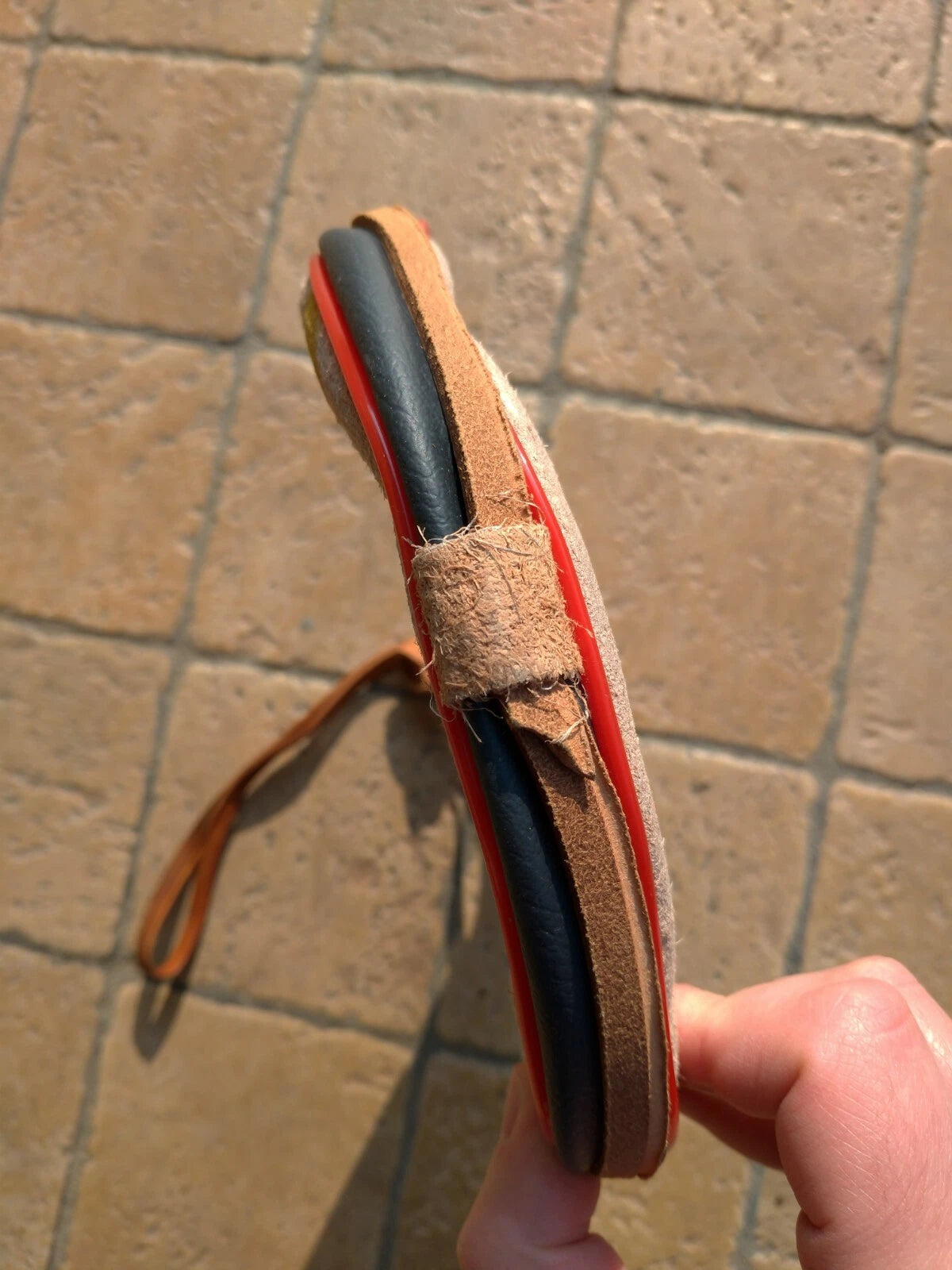 Borraccia 1/2 Litro in Pelle Naturale Vintage