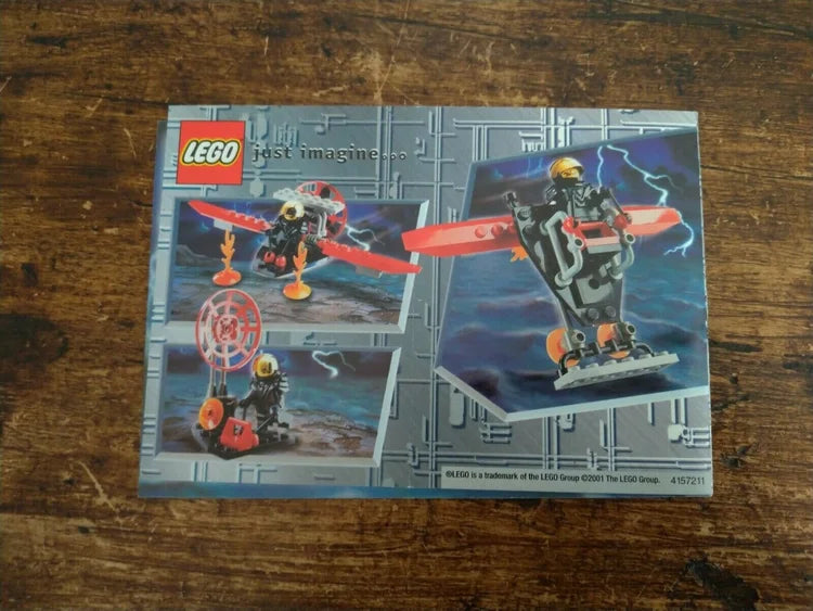 LEGO 6771 Ogel Command Striker COMPLETO Alpha Team