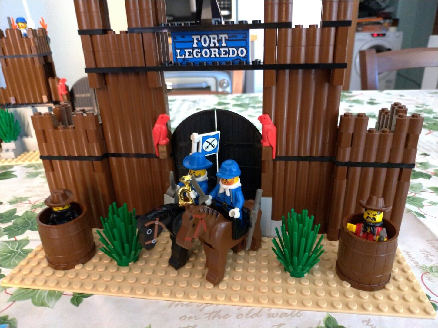 Lego 6769 Fort Legoredo Western 1996 100% Completo System Old Wild West Fortino
