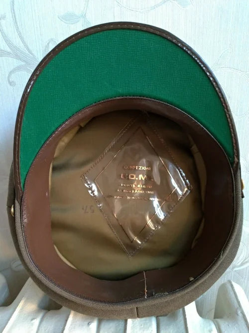 C.O.M.I. PONTE SESTO DI ROZZANO MILANO 57 Cappello Ufficiale Fanteria Esercito Italiano