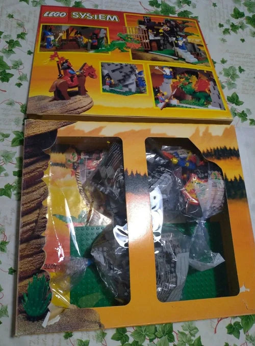 Lego 6076 Dark Dragon's Den 1993 BOX 100% Completo Poster Istruzioni Set Castle