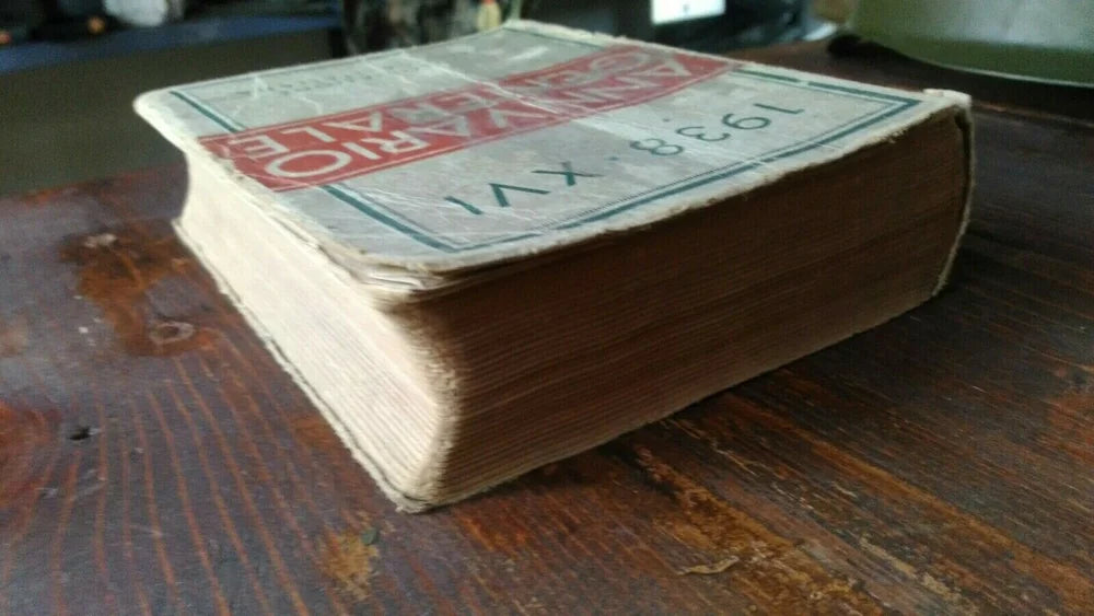Annuario Generale 1938 XVI Consociazione Turistica Italiana
